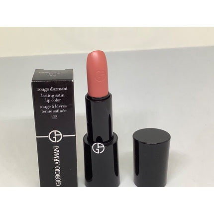 Giorgio Armani Rouge D'Armani Lasting Satin Lipcolor #102 Silenzio - New in Box