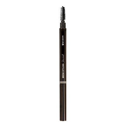 MIZON Brow Styling Pencil Natural Looking Eyebrows Long-Lasting Triangular Shape for Easy Styling 0.35g/0.012oz Brown