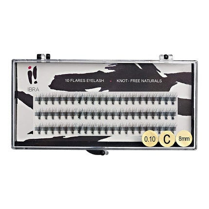 IBRA Natural Curls Artificial Eyelashes 8mm