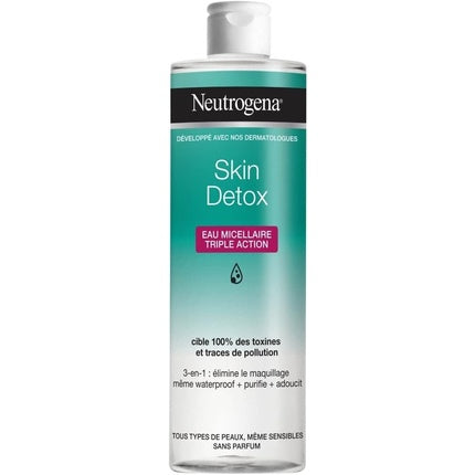 Neutrogena Skin Detox Triple Action Micellar Water 400ml
