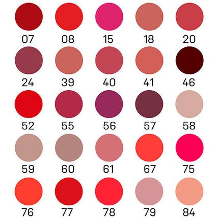 Nouba Millebaci Cuddly Lip Gloss Lip Fixer Long Lasting 6ml - 25 Colors