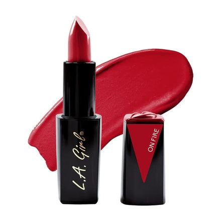 LA Girl Lip Attraction Lipstick On Fire 0.11 oz GLC586