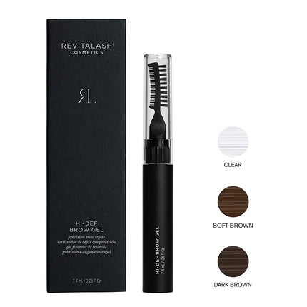 Revitalash Cosmetics, Hi-Def Brow Gel, Hypoallergenic & Cruelty Free Clear 0.25