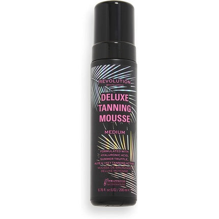 Makeup Revolution Beauty Deluxe Tanning Mousse with Hyaluronic Acid Light/Medium 200ml