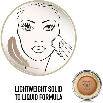 Max Factor Miracle Touch Foundation SPF 30 No.85 Caramel