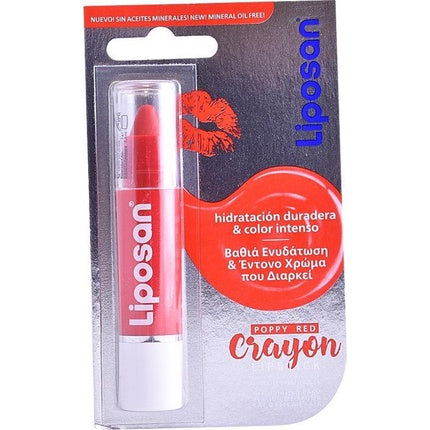 Liposan Crayon Hidratacion & Color Intenso #hot Red 3 Gr