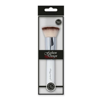 Top Choice Fashion Design Foundation Brush White Line 37191 1pc