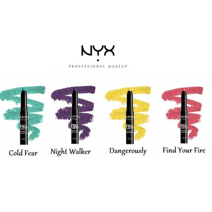 NYX Full Throttle Cream Matte Eyeshadow Stick