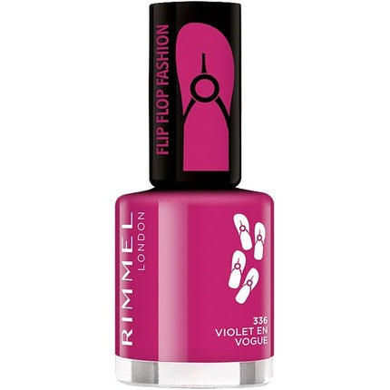 Rimmel 60 Seconds Super Shine Nail Polish Violet En Vogue 336 8ml