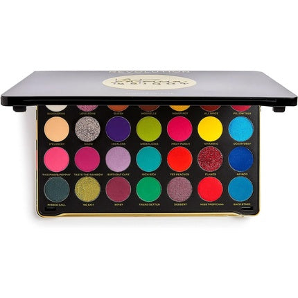 Makeup Revolution Patricia Bright Rich In Color Eyeshadow Palette 28 Shades 33.6g