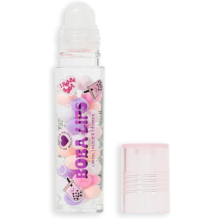 I Heart Revolution Boba Lips Lip Oil Hydrating Product Infused with Matcha