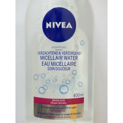 NIVEA Micellar Water 3-in-1 Makeup Remover with Sweet Almond Oil 400ml