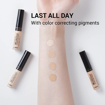 THE SAEM Cover Perfection Tip Concealer Liquid Multi-Use Full Coverage Makeup 0.2 fl.oz. 0.23 Fl Oz Ice Beige