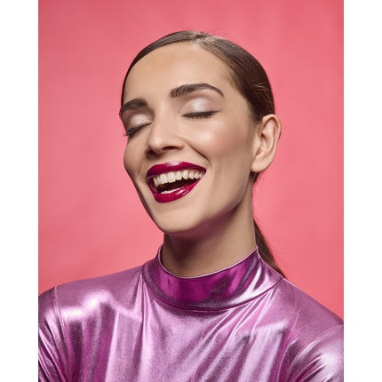 Deborah Milano Super Vinyl Liquid Lipstick No. 5 Ruby Red Intense Color No Transfer Mirror Shine Up to 16 Hours