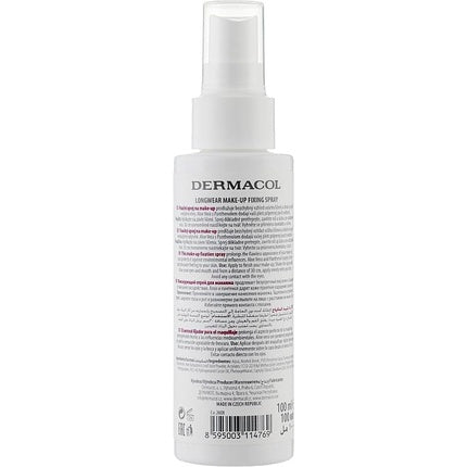 Dermacol Longwear Makeup Setting Spray - Long-Lasting, Smudge-Proof & Transfer