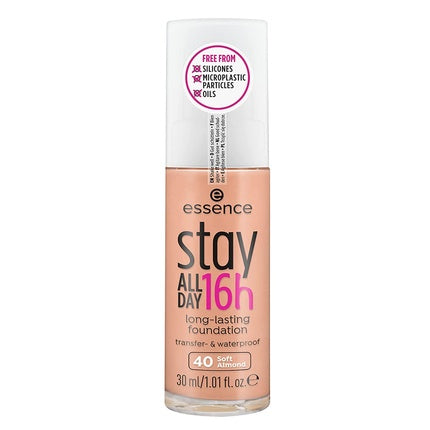 Essence Stay All Day 16h Long-lasting Foundation 40 Soft Almond 30ml
