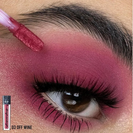Mulac Cosmetics Liquid Soul All Over Face Liquid Pigment MAT Liquid Pigment Eye Face Lips 03 Off Wine Vegan 3ml