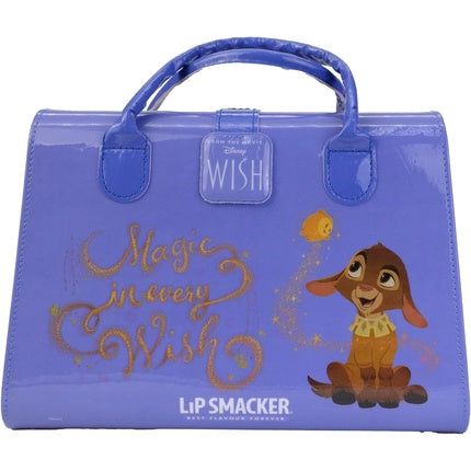 Lip Smacker Wish Weekender Makeup Case Disney Wish-Inspired All-in-One Tote Bag with Makeup and Accessories for Face Lips Eyes and Hair Disney Princess Gifts for Endless Creativity