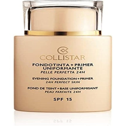 Collistar Even Finish Foundation + Primer 24h Spf15 Foundation And Base In One 01 35ml