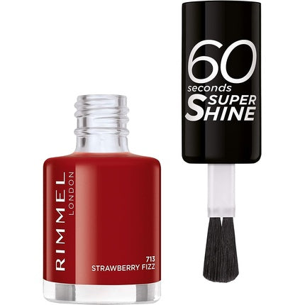 Rimmel 60 Seconds Super Shine 713 Strawberry Fizz 0 Count