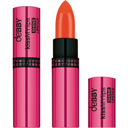 DEBBY Kiss My Lips Tangerine 10 Shine Lipstick Makeup Lips