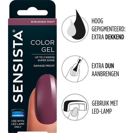 Sensista Color Gel Burlesque Night -Purple