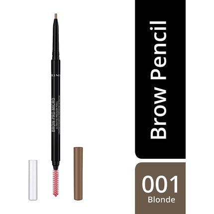 Rimmel Brow Pro Micro Retractable Eyebrow Pencil 01 Blonde 0.09g