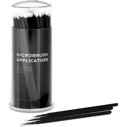 Nanolash Microbrush Applicators 100 Pcs - Disposable Eyelash Microbrushes