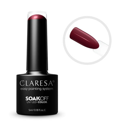 Claresa Soak Off Uv/Led Brown Hybrid Nail Polish 308 - 5g