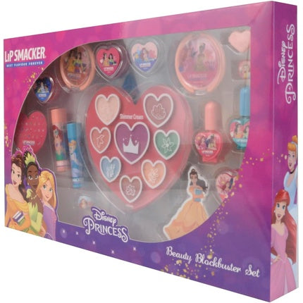 Lip Smacker Disney Princess Blockbuster Set All-in-One Makeup Giftset for Kids Princess Look