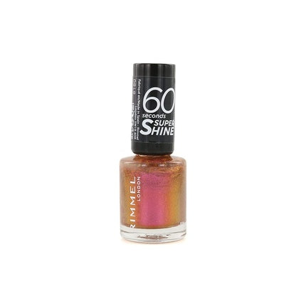 Rimmel 60 Seconds Glitter Nail Polish 8ml 834 Fab