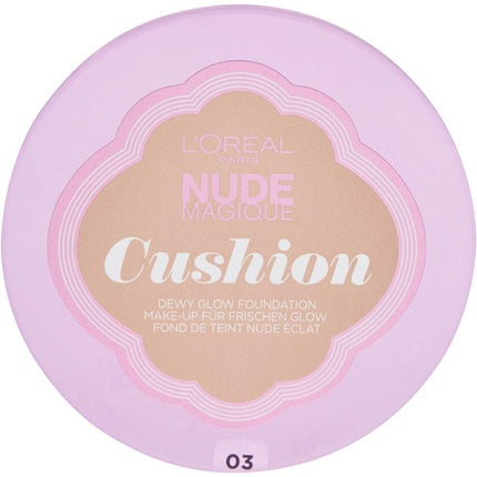 L’Oreal Nude Magique Cushion Foundation SPF25 14.6g – 03 Vanilla