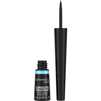 Rimmel Exaggerate Liquid Eyeliner Black 2.5ml