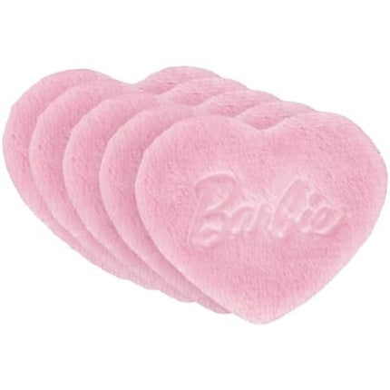 Barbie GLOV Make-Up Pads Pink Hypoallergenic Wipes - Pack of 5