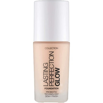 Collection Cosmetics Lasting Perfection Glow Foundation Medium to Full Coverage 27ml Porcelain