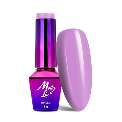 Mollylac Cocktails & Drinks Uv/Led Hybrid Nail Polish 16 Purple Rain 5g