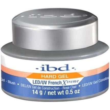 Ibd Hard Gel LED/UV French Xtreme Blush 14g - Made in USA - Premium Build-Up