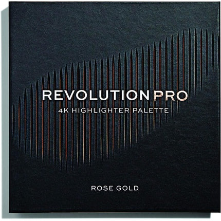 Revolution Pro 4K Highlighter Palette Rose Gold