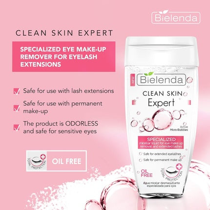 Bielenda Clean Skin Expert Safe for Use with Lash Extensions