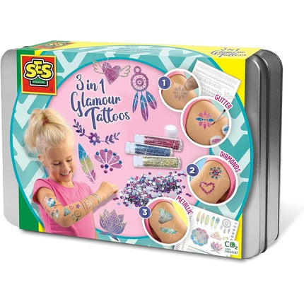 SES Creative 3 in 1 Glamour Tattoos