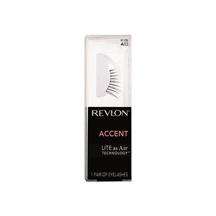 Revlon Accent Lite as Air False Lashes Eyelashes 91135 A03