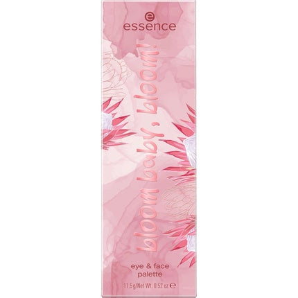 Essence Bloom Baby Bloom Eye & Face Palette 7 Colors High Pigmented Vegan