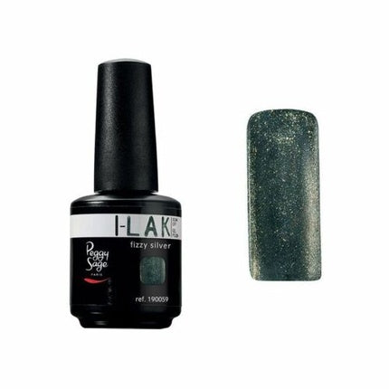 PEGGY SAGE Gel Nail Polish I UV & LED 190059 Fizzy Silver 15ml