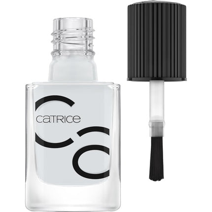 Catrice ICONAILS Gel Lacquer Nail Polish No. 175 Gray Long-Lasting Glossy Acetone-Free Vegan Without Microplastic Particles Without Preservatives