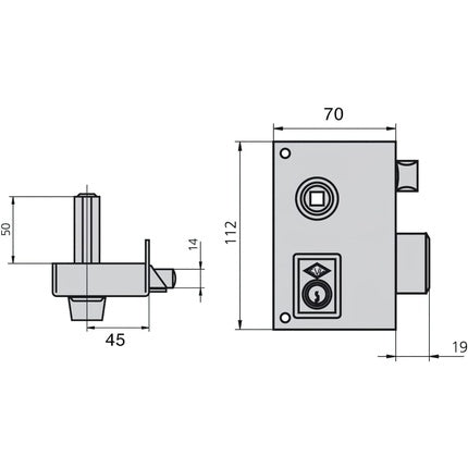 Cvl 3160706 Cvl 56br/70/He Left