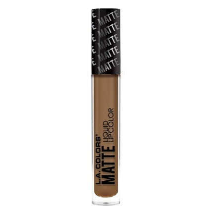 L.A. COLORS Matte Liquid Lip Color Suede 1 Ounce CLG402