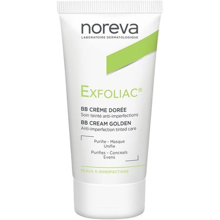 Noreva Exfoliac BB Cream 30ml Golden Tinted
