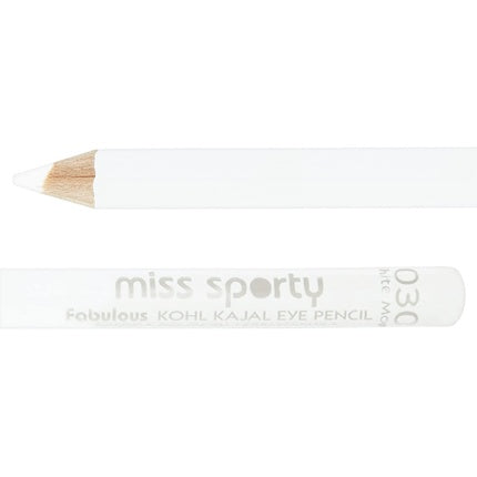 Miss Sporty Fabulous Kohl Kajal Eye Pencil 030 White Moon - 4g