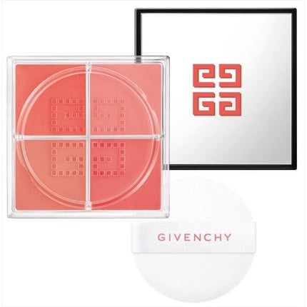 Givenchy Ladies Prisme Libre Blush 4 Color Loose Powder Blush # 3 Voile Corail