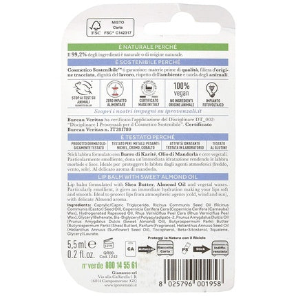 I Provenzali Almond Lipstick 5.5ml